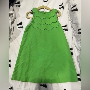 Jacadi Paris green dress for kids. Size 6A.